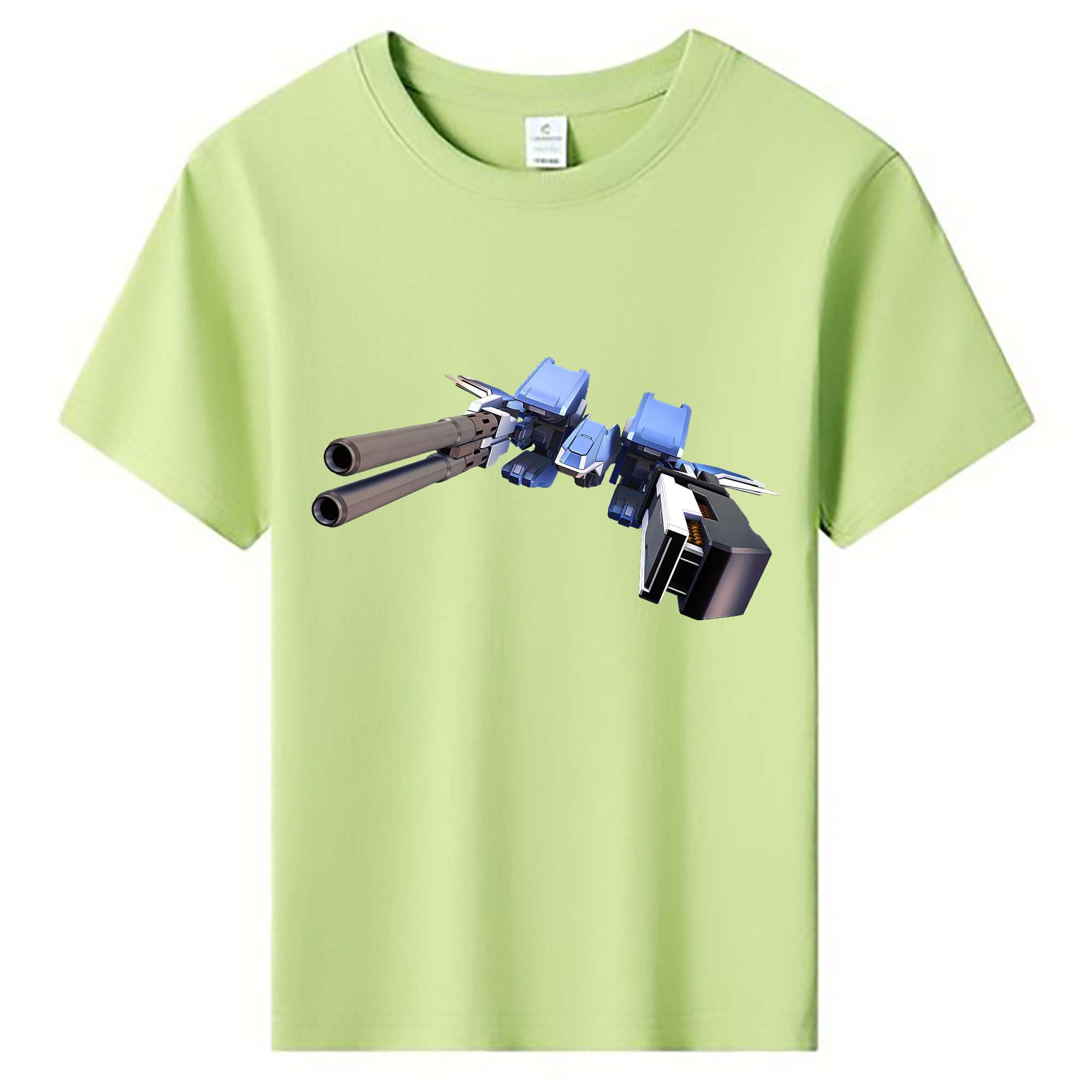 （画像用） 機動戦士ガンダム Mobile Suit Gundam 綿100％キッズTシャツ（フロントプリント）